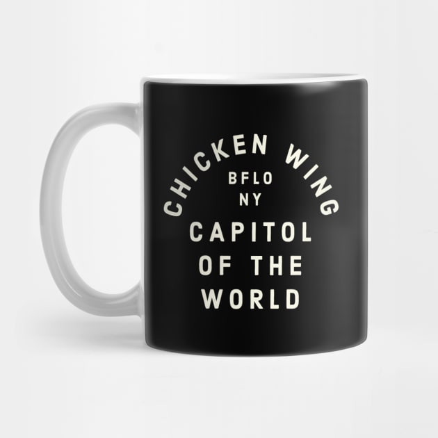 Chicken Wing Capitol of the World Buffalo NY Vintage by PodDesignShop